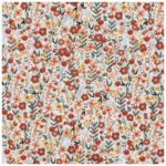 Earth Botanical Cotton Calico Fabric