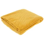 Braided Fleece Throw Blanket